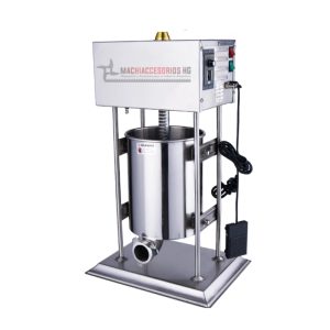EMBUTIDORA ELÉCTRICA EN ACERO PARA EMBUTIDOS - 15 LTRS