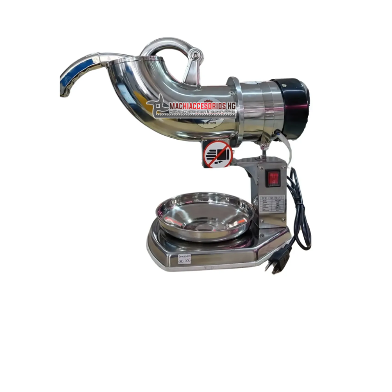 RASPADOR DE HIELO ELÉCTRICO USO SEMI INDUSTRIAL